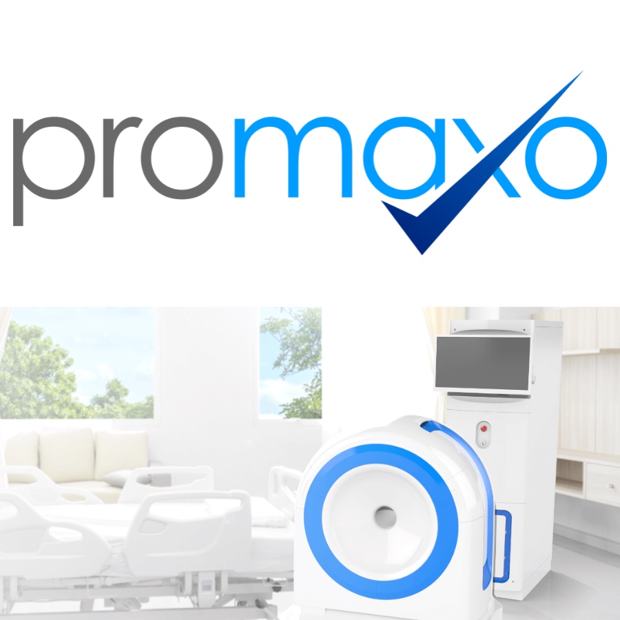 Promaxo logo with image.